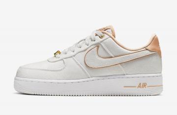 nike air force white and rose gold