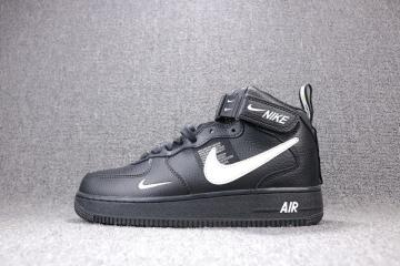 nike air force 1 mid utility black