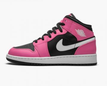 pink and white aj 1