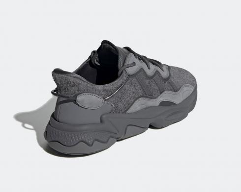 Adidas Originals Ozweego Grey Five Grey Six Running Shoes EG0547 - Febbuy