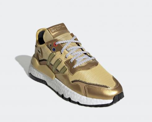 nite jogger gold metallic