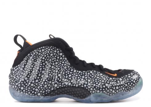 foamposite orange and black
