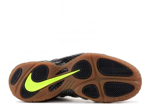 nike air foamposite pro prm le green camo