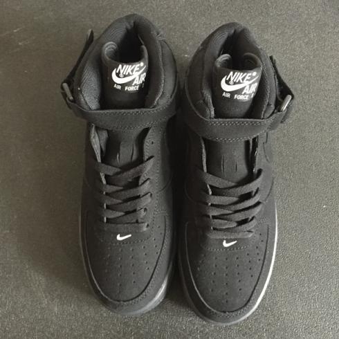 air force 1 black high cut