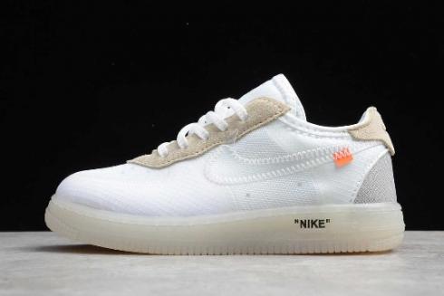 off white air force ones for kids