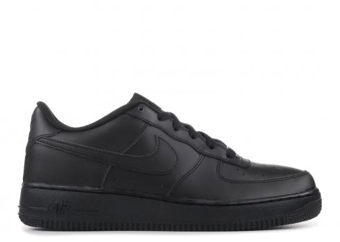 air force 1 youth black