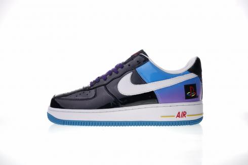 air force 1 red blue white
