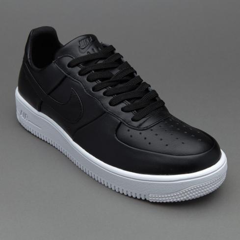 nike air force low black and white