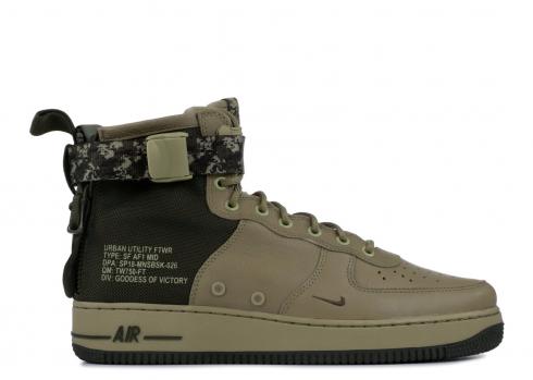 nike sf af1 mid mushroom