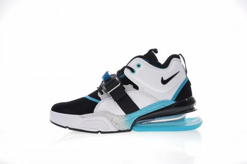 light blue and white nike shoes