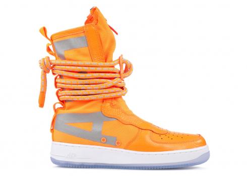 nike force air aa1128 special af1 sf total orange febbuy seprun