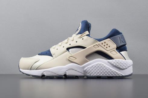 nike huarache men's blue