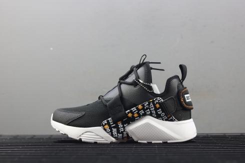 huarache city low black