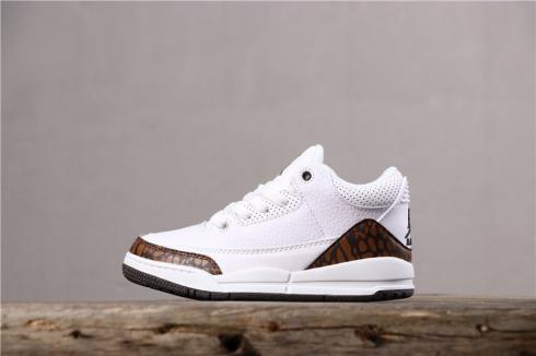 Air Jordan 3 Retro Mocha White Kids 