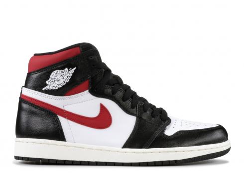 nike air jordan 1 retro high og black gym red