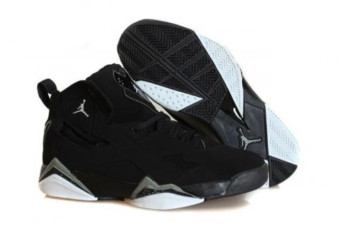 jordans true flight black