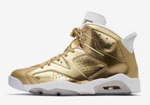 nike air jordan metallic gold