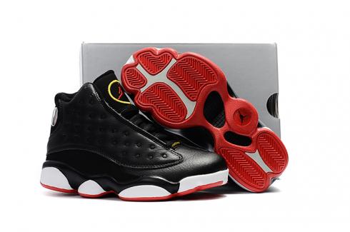 Nike Air Jordan 13 Kids Shoes Black 
