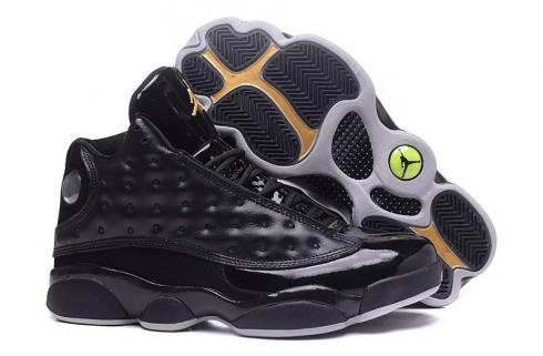 jordan 13 retro black and gold