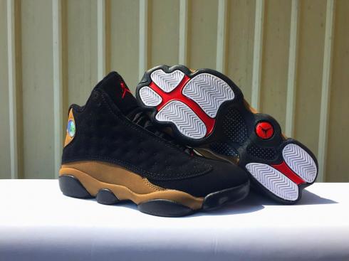 jordan 13 black and brown