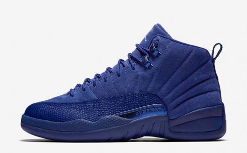 jordan 12 mens blue