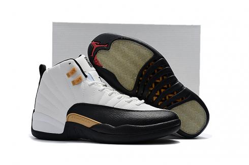 black and gold retro 12 jordans