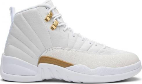 jordan white and gold shoes