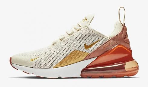 nike air max 270 metallic gold
