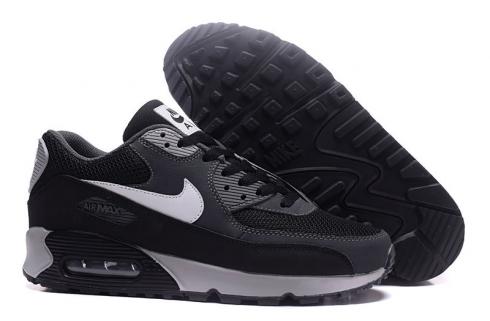 Nike Air Max 90 Essential Running Shoes Black White Silver Nike Air Max 90 Essential Running Shoes Black White Silver