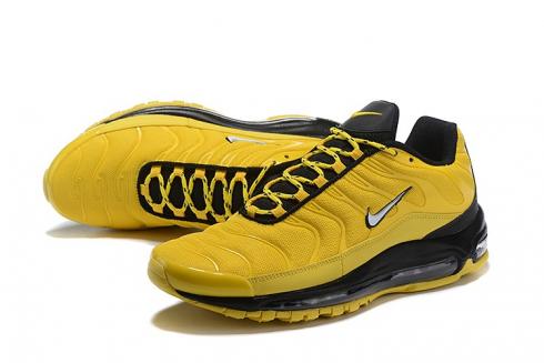 Nike Air Max 97 Plus Yellow Black Sneakers - Febbuy