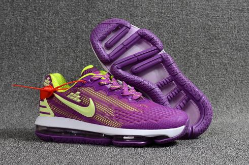pink and purple running shoes