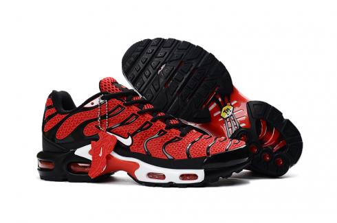 Nike Air Max Plus Txt Tn Kpu Black Red Men Sneakers Running