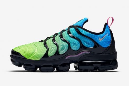 blue and green vapormax