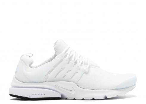 nike air presto essential triple white