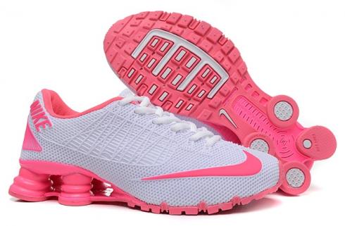 pink nike shocks