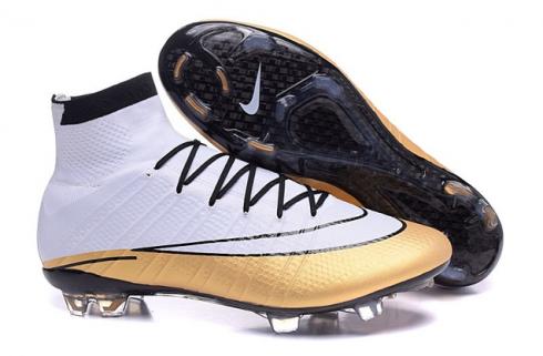 nike black and gold football boots