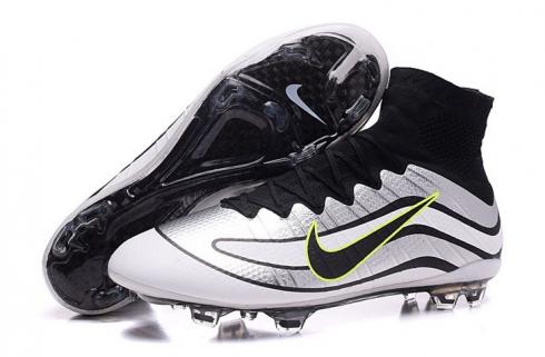 nike mercurial black yellow