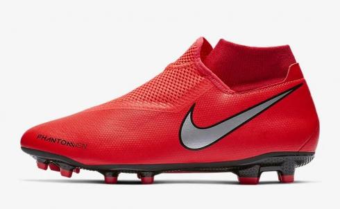 Nike Men 's Phantom Vision Elite DF FG Soccer Cleats Bright .