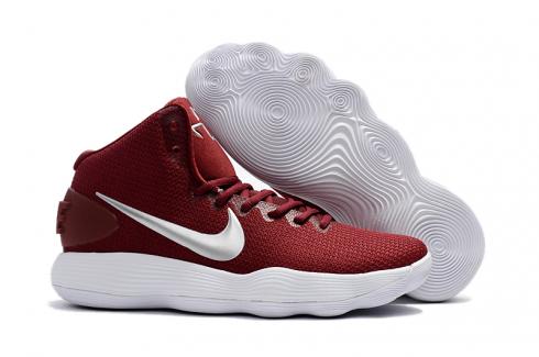 Nike Hyperdunk 2017 Ep Red White Men Basketball Shoes Febbuy