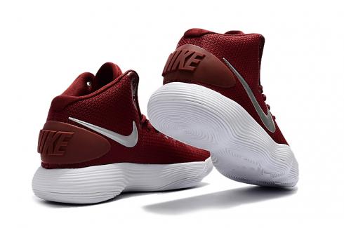 nike basketball shoes red white