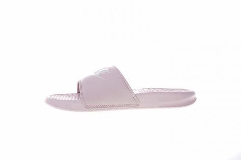 nike benassi jdi metallic women's slide
