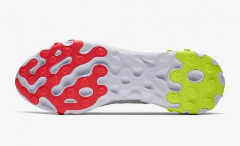 nike react element 55 white crimson volt