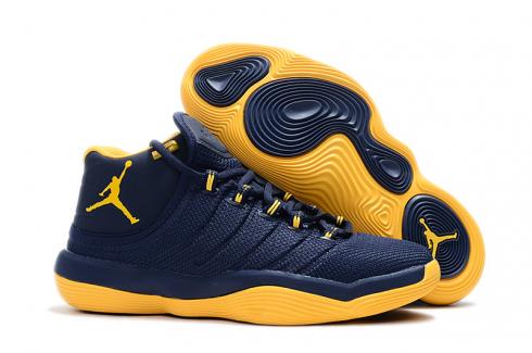 nike basketball shoes blue and yellow
