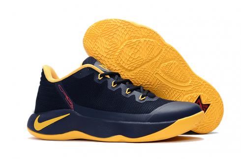 black and yellow nike basketball shoes