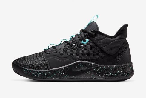 nike pg 3 black aqua