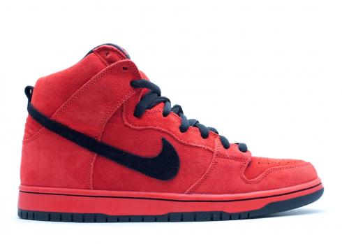 dunk high pro sb sport red