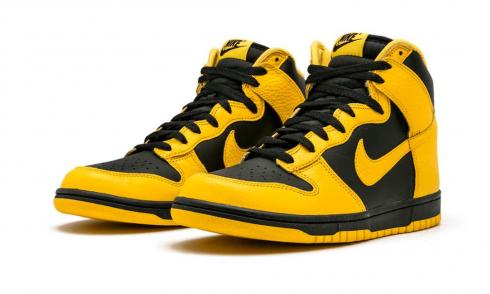 yellow and black sb dunks