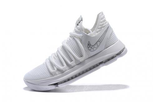 All white clearance kd basketball shoes