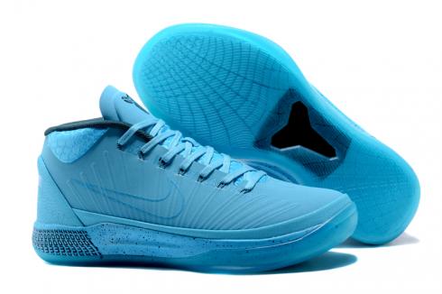 all blue basketball shoes