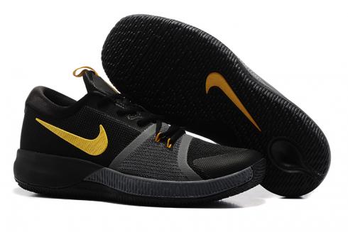 Nike Zoom Assersion Ep Men Basketball Shoes Red Black Gold 911090